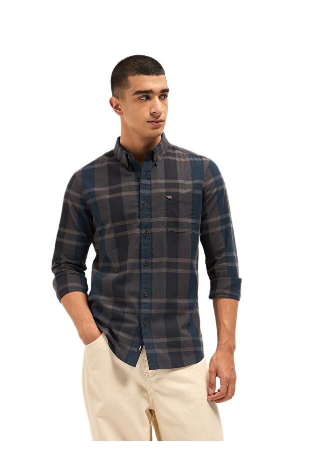 Men's Regular Fit Cotton Shirt Long Sleeves Casual & Formal Soft Fabric