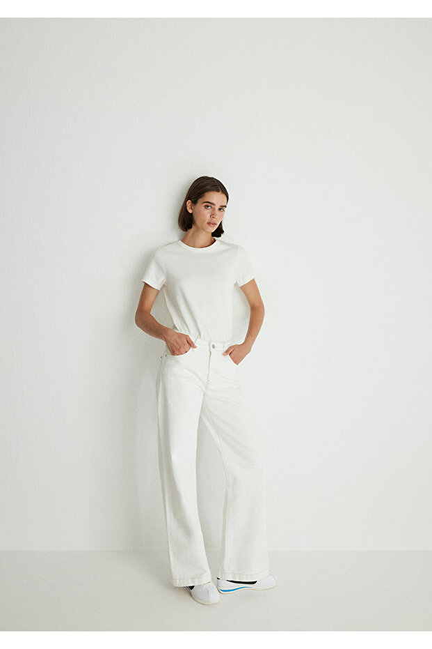Malibu College Off-White Jeans 1010152 -85277