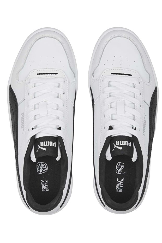 389390 Carina Street Sneaker Unisex Spor Ayakkabı BEYAZ-SİYAH - 5