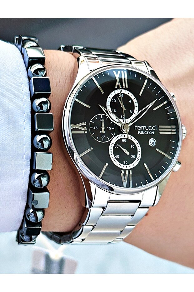 Function Fcf.11710fm.02 Multi Function Men's Wristwatch 3 Atm Waterproof