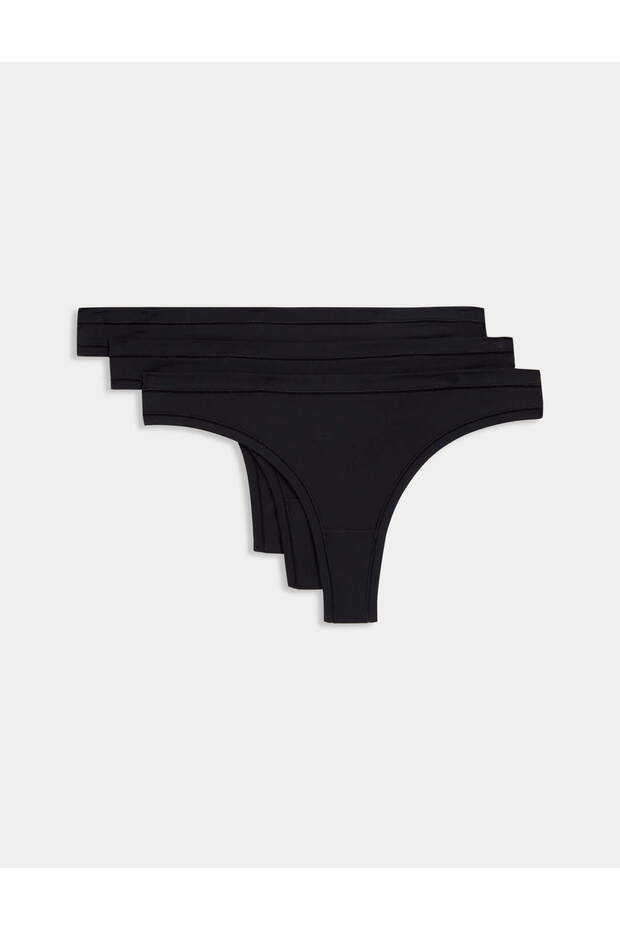 3'lü Flexifit:trade_mark: Modal Tanga