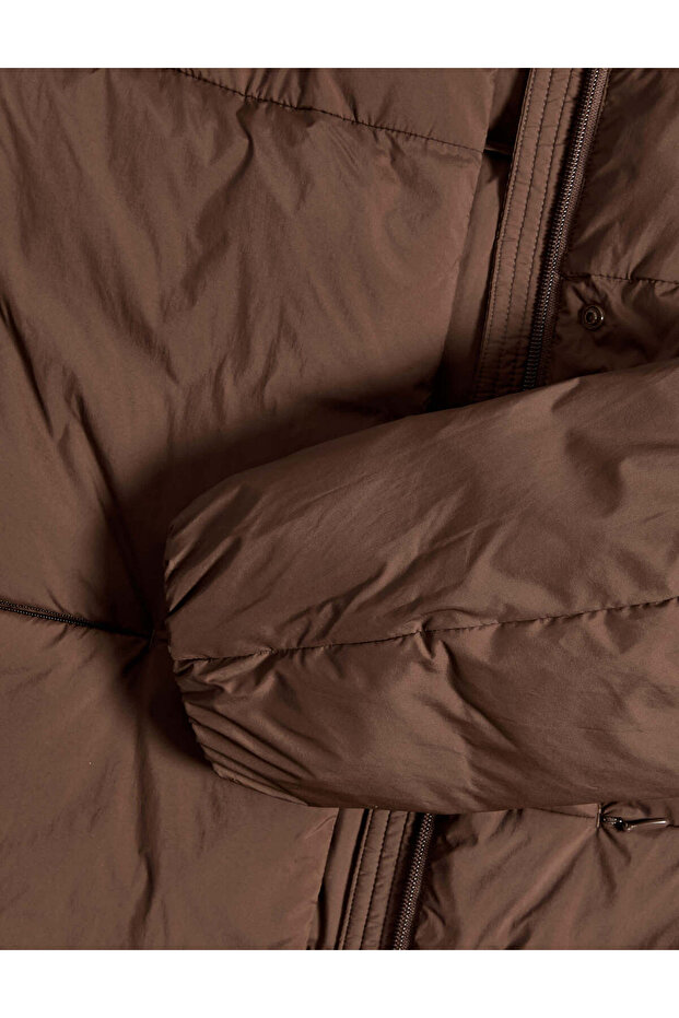 Feather & Down Puffer Mont - 5