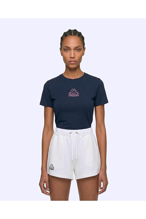 Logo Cindyna Short Women's Ecru Regular Shorts