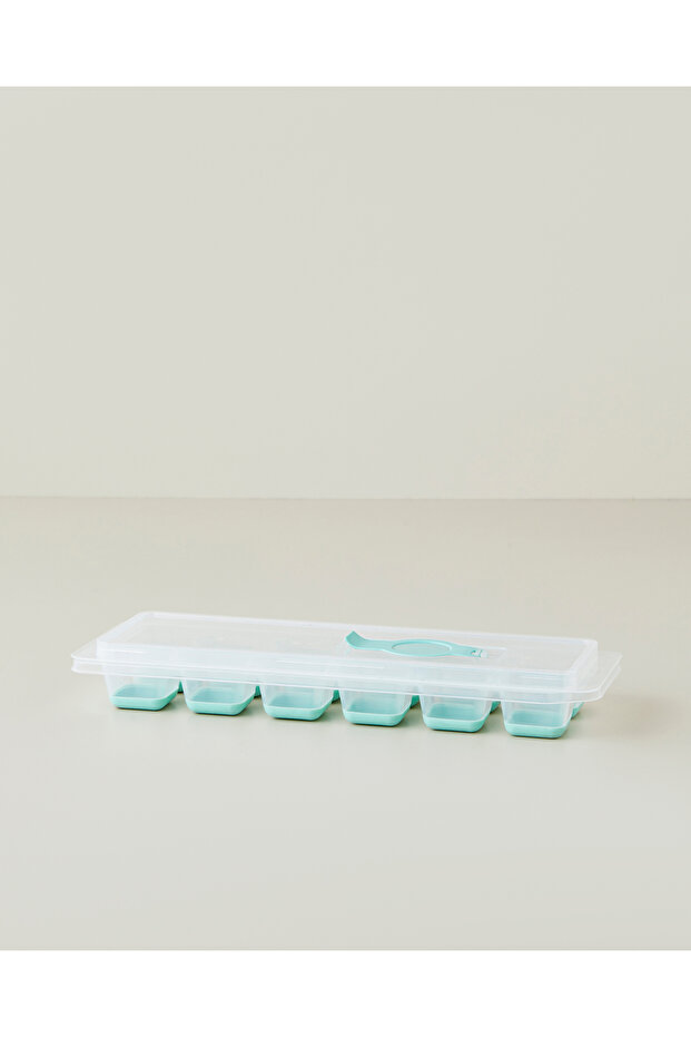 Virginie Plastic Ice Mold Kitchen Utensil 24X10 cm Turquoise