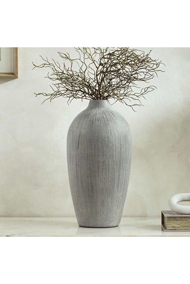 Azul Ceramic Amphora Vase 21x21x40cm - Blue