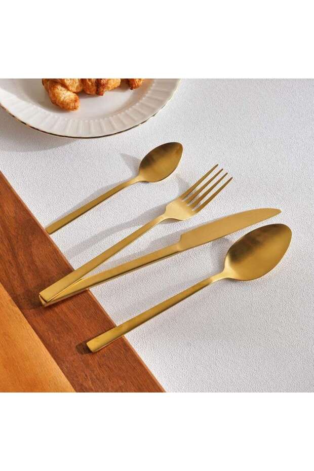 Claire 16-piece Cutlery Set -gold