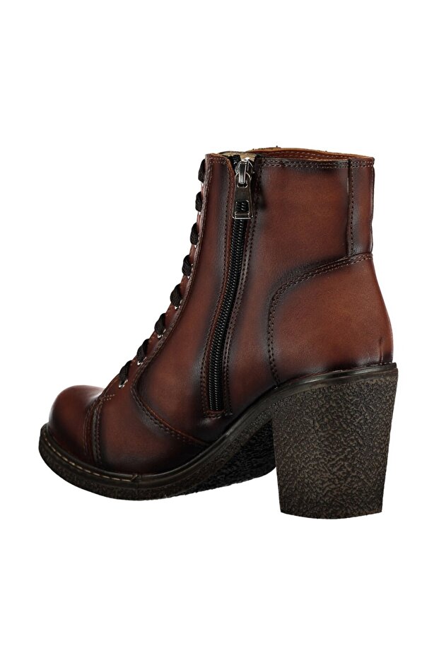 Hellbraune Damenstiefel C674150209 - 2