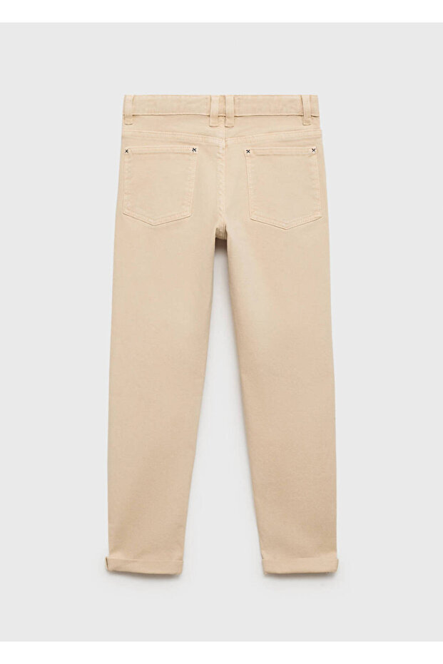 Gerade geschnittene Hose - 4