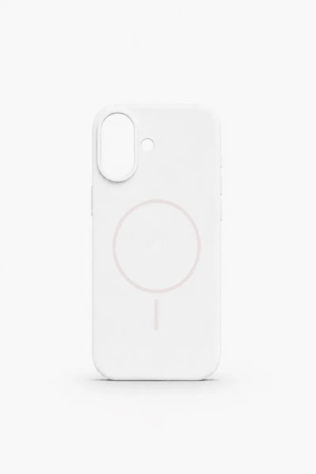 iPhone 17 Mag Core Smart Magsafe Animated Silicone Case White