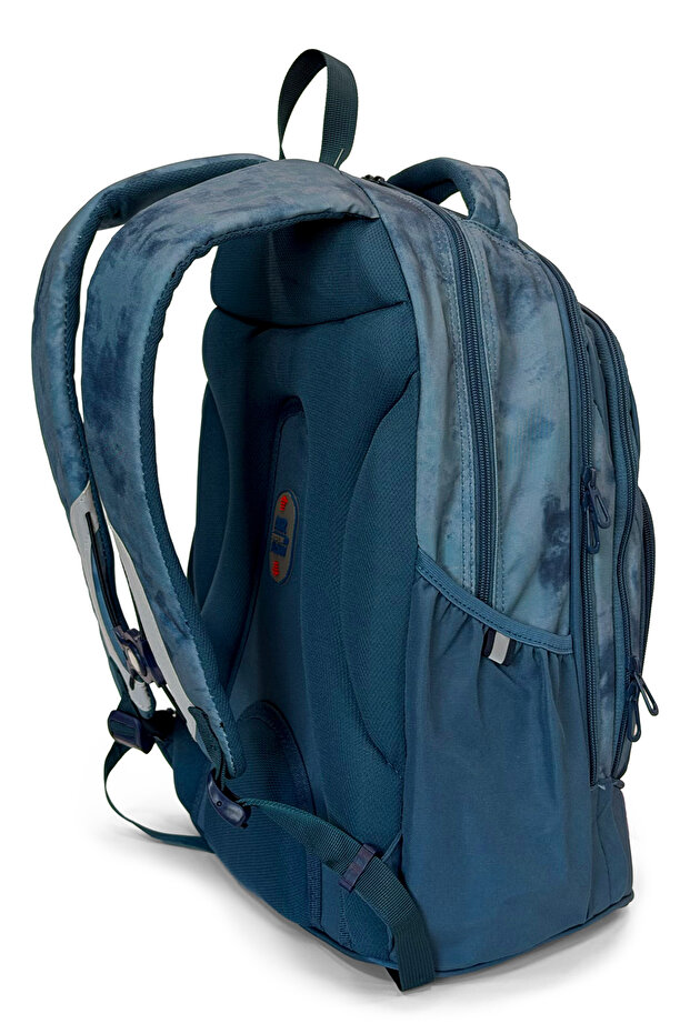 Antique Patterned School Backpack 24458 - 6