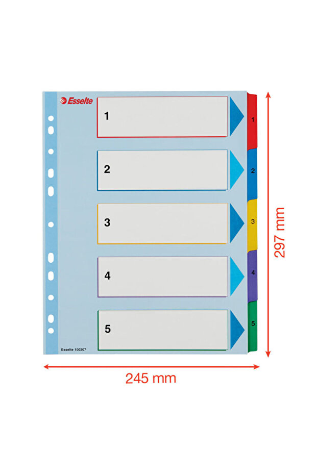 Index A4 Maxi 1-5 reinscriptibil - 2