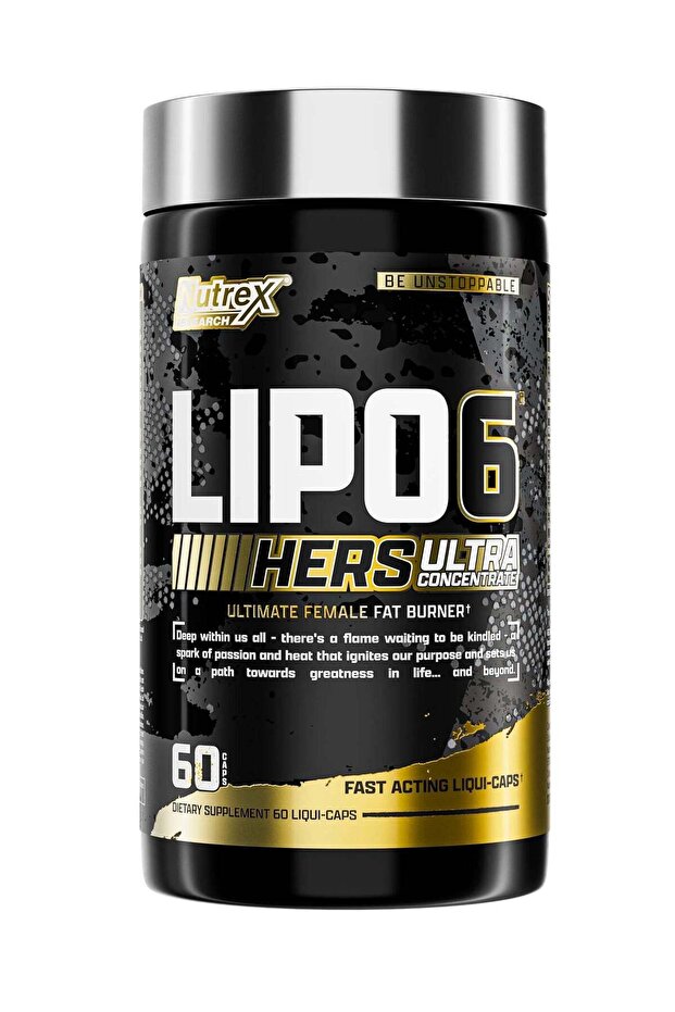 Lipo-6 Black Hers Dietary Supplement - 60 Capsules