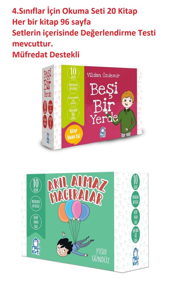 4. Classroom Reading Books 2 Set 20 Books in One Mindless Adventures Five in One