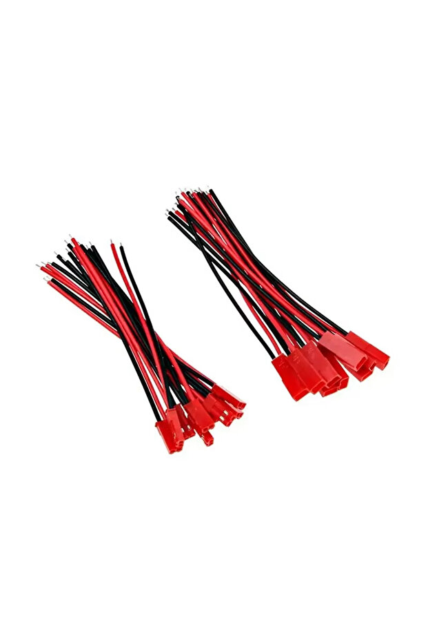 20pcs 20pcs Male&Female Connector JST Plug Cable DIY 2 Pin Connectors Terminals