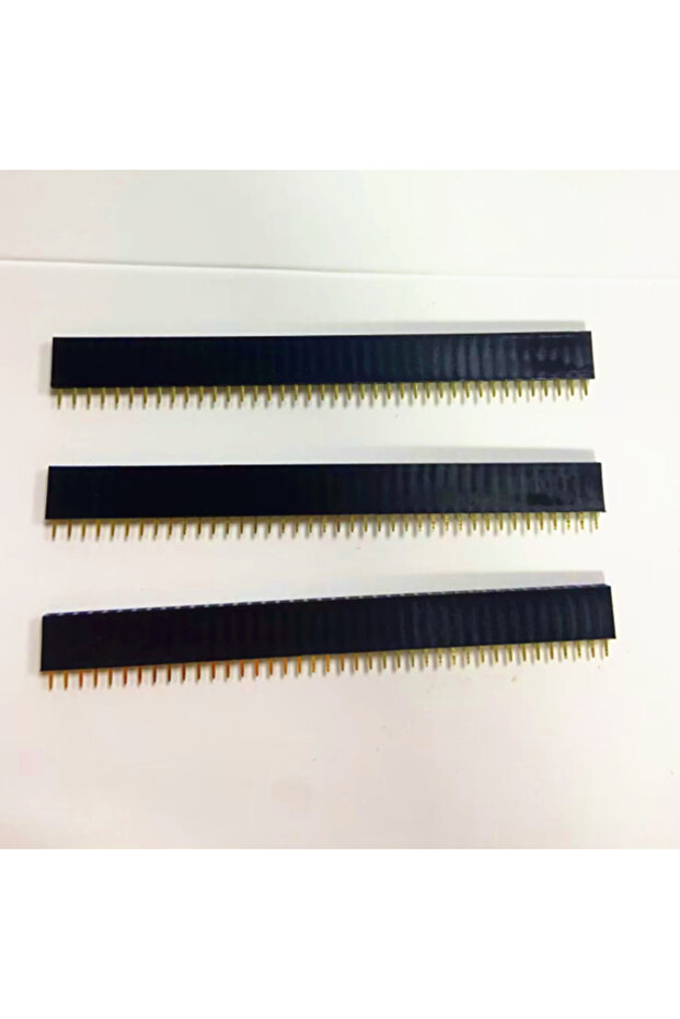 10PCS Pitch 2.54mm 40 Pin Straight Female Single Row Pin Header Strip PCB Connector