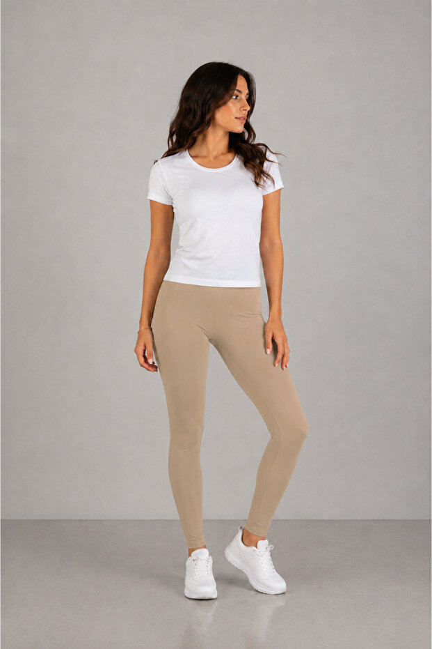 Women's Single Jersey Combed Cotton Tights