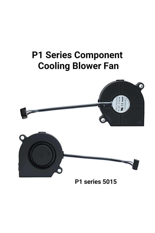 5015 fan for p1p p1s 5015 Cooling Fan for Lab A1 A1mini Hotend Fan with Cable Rapid Cooler Fan 2510