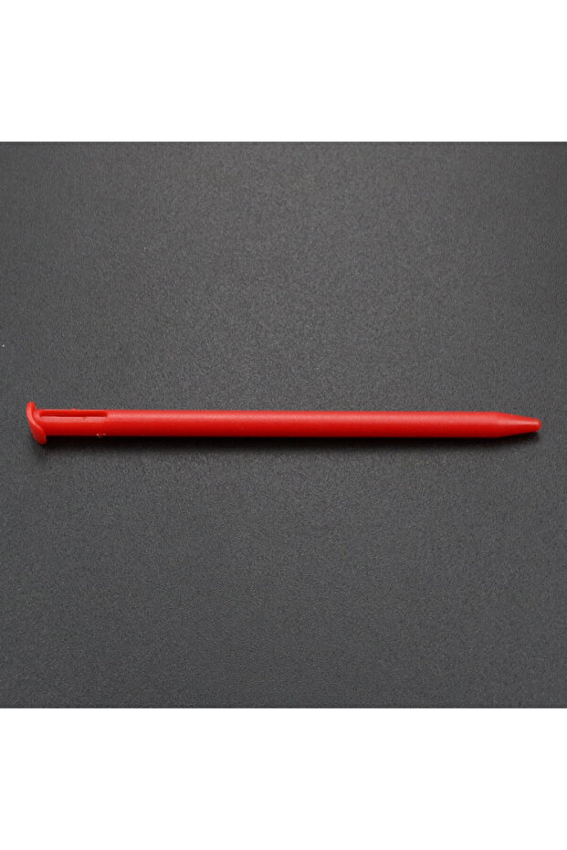 Red YuXi 2pcs For New 3DS Plastic Touch Screen Pen for New3ds Metal Extendable Stylus Pen