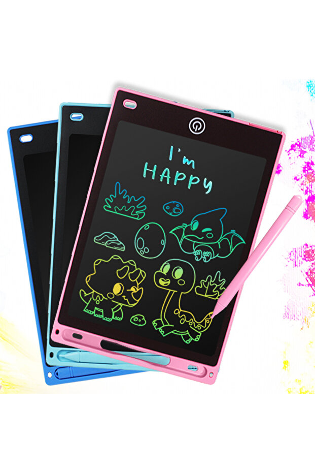 Group D 3PCS 8.5 Inch LCD Drawing Tablet Electronic Writing Board Handwriting Pads Portable Electron