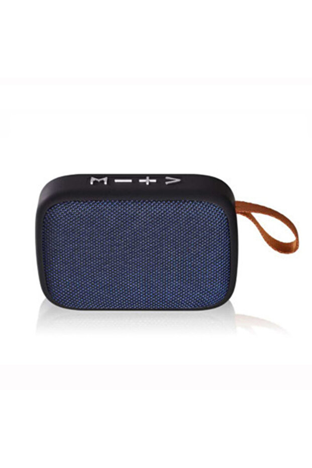 Blue Portable Speaker Outdoor Bluetooth 5.0 Mini Loudspeaker Wireless 3D Stereo Music Player Surroun