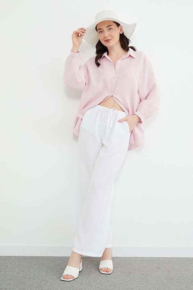 Basic Oversize Shirt - 2