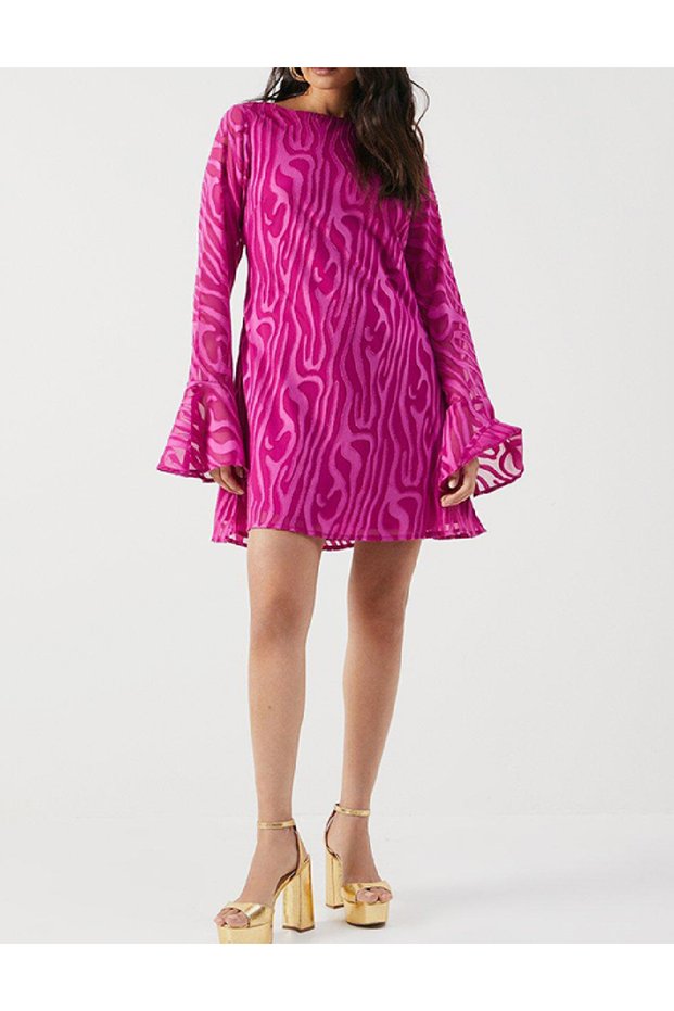 Rochie scurta, Magenta