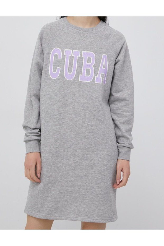 Rochie scurta, Gri