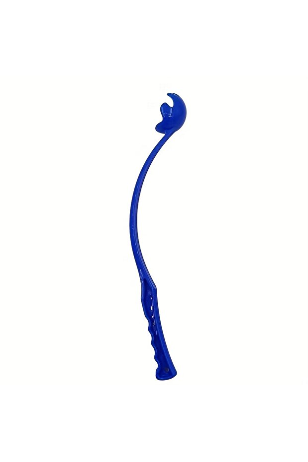 Blue Without ball Pet Tennis Ball Launcher Stick - Interactive Outdoor Dog Training Toy, Durable Bal