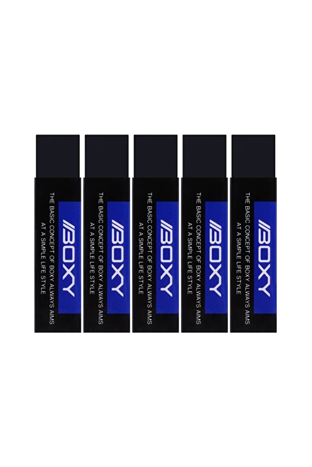 black 5pcs Japan UNI Eraser Boxy EP-60BX Strong Soft Crumbs Young Student Pencil Eraser Drawing No M
