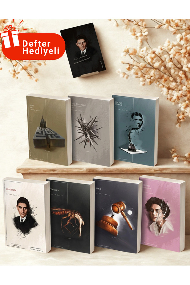 Franz Kafka Seti - 7 Kitap / Defter Hediyeli - Özel Kutulu