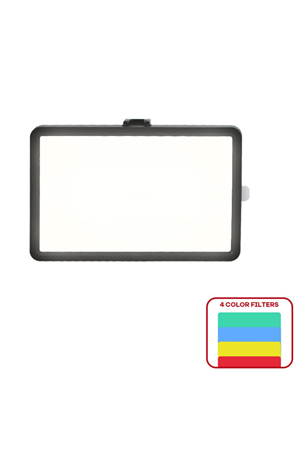 6 inch LED Fill Lamp Video Light Panel Bi-color 3200K-5600K 4 Color Dimmable Ambient Lamp Photograph