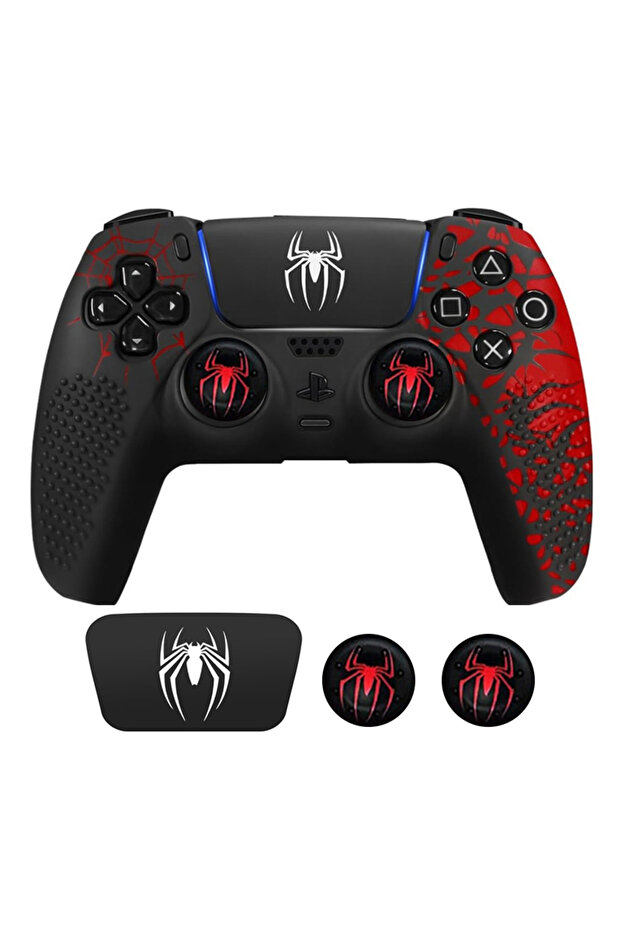 B Studded Protective Cover Skin for PlayStation 5 DualSense PS5 Controller Silicone Gamepad Case Th.