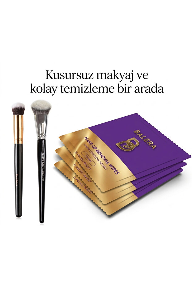 Oval Concealer Brush 136 Pro Plus Angled Foundation Brush 287