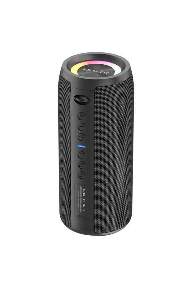 black ZEALOT-S51PRO 40W High-power Bluetooth Speaker 3D Stereo Bass Bluetooth Speaker Portable IPX5