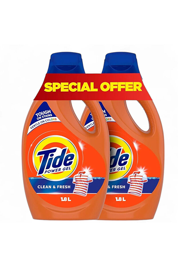 Laundry Detergent | Original Scent | Power Gel | Automatic | 1.8 L | 2 pcs