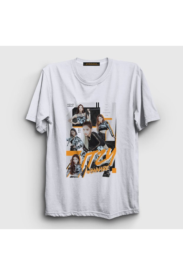 Unisex White Wannabe Yeji Lia Yuna Itzy T-Shirt 599958Tt