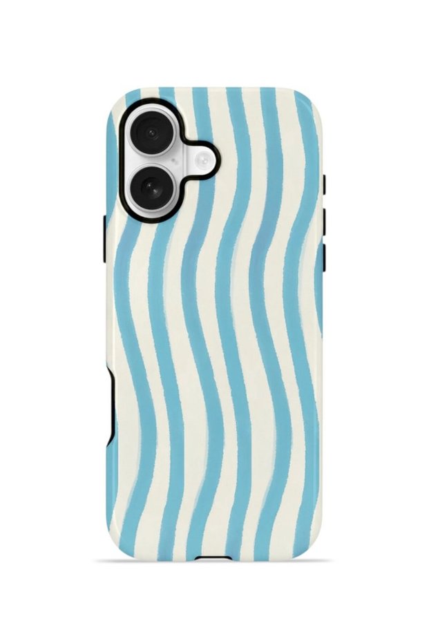 iPhone 16 Vorian Dual Layer Case Aqua Wave Riviera
