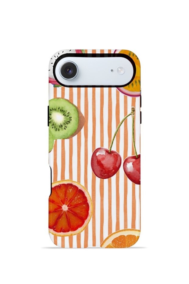 iPhone 17 Air Vorian Double Layer Case Tutti Frutti Stripe