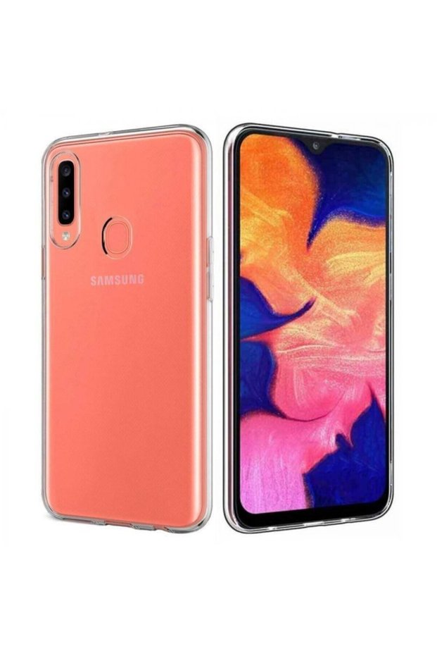 Samsung Galaxy A20S 2.0 mm Protected Silicone Case Transparent
