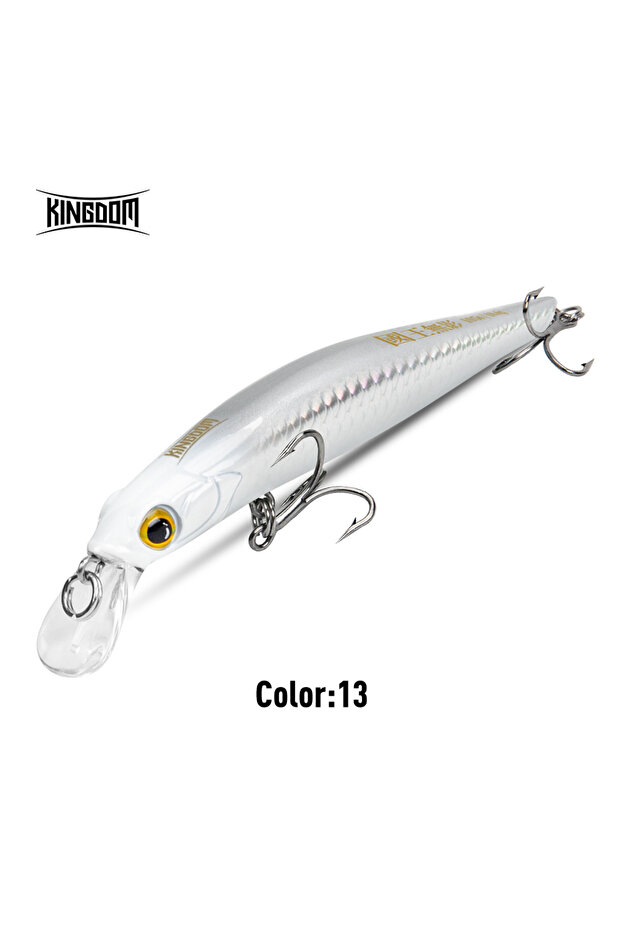 KINGDOM 60mm 6g 9506-13 Kingdom Sinking Minnow Saltwater Fishing Lures Crankbait Hard Baits Good A