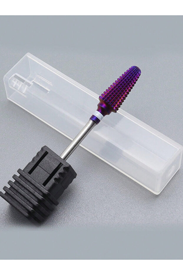 1pc 5 in 1 Nail Drill Bits, 3/32'' Carbide Safety Bits, Fast Remove Cuticle Acrylic Gel Polishing Ma