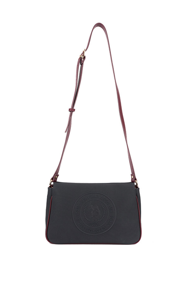 Navy Blue-Claret Red Women's Messenger Bag Us26672