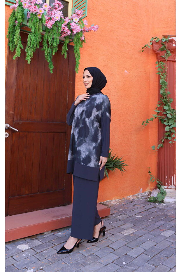 Set Sandy cu model batik - 2