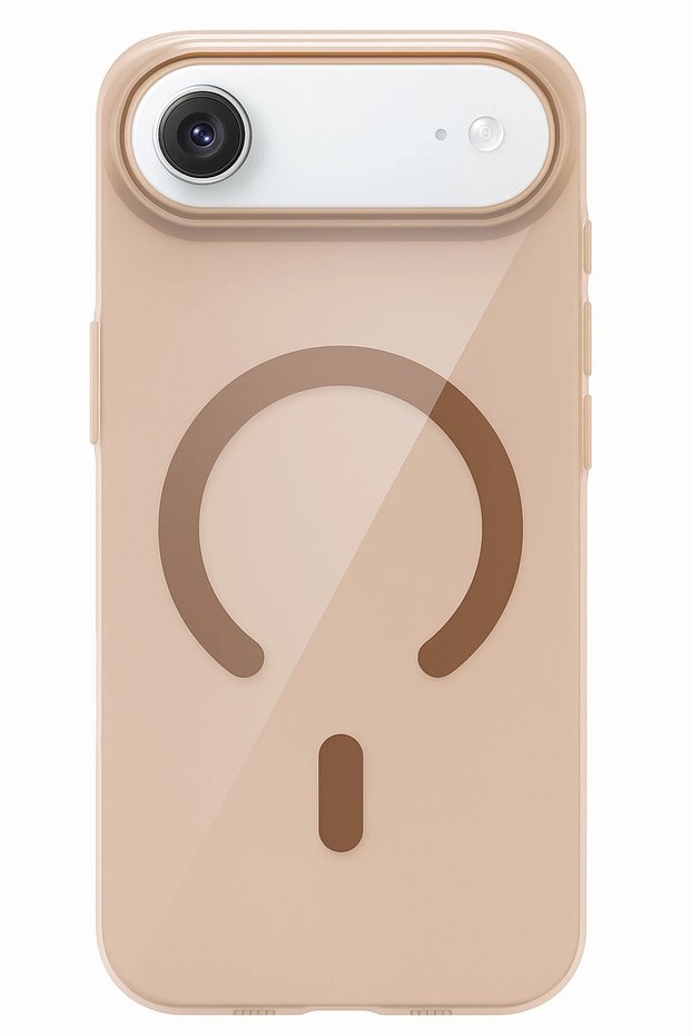 Gldisptm iPhone 17 Air Pc Blank Magsafe Cover - (04447) Desert Titanium