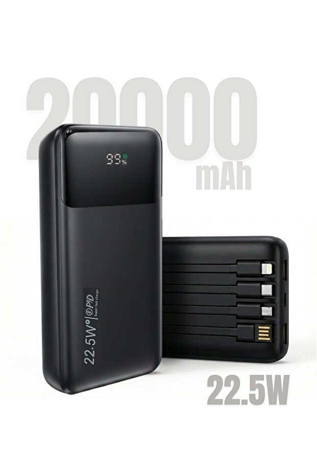 Power Bank 20000mAh 22.5W Fast Charging