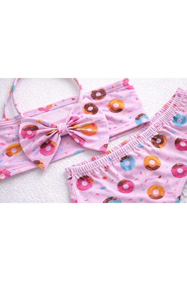 Girl's Swimsuit Patterned Summer Sea Pool Swimsuit 1 2 (Ages 1-7)
