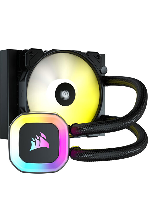 مبرد سائل للمعالج المركزي H55 RGB بحجم 120 مم