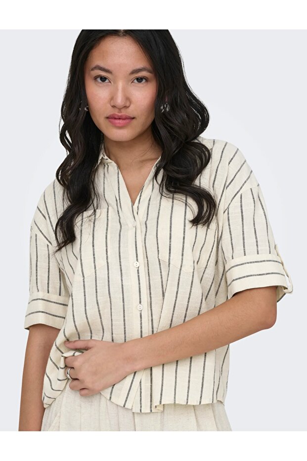 15372608 onltizana stripe s/s shirt wvn noos.