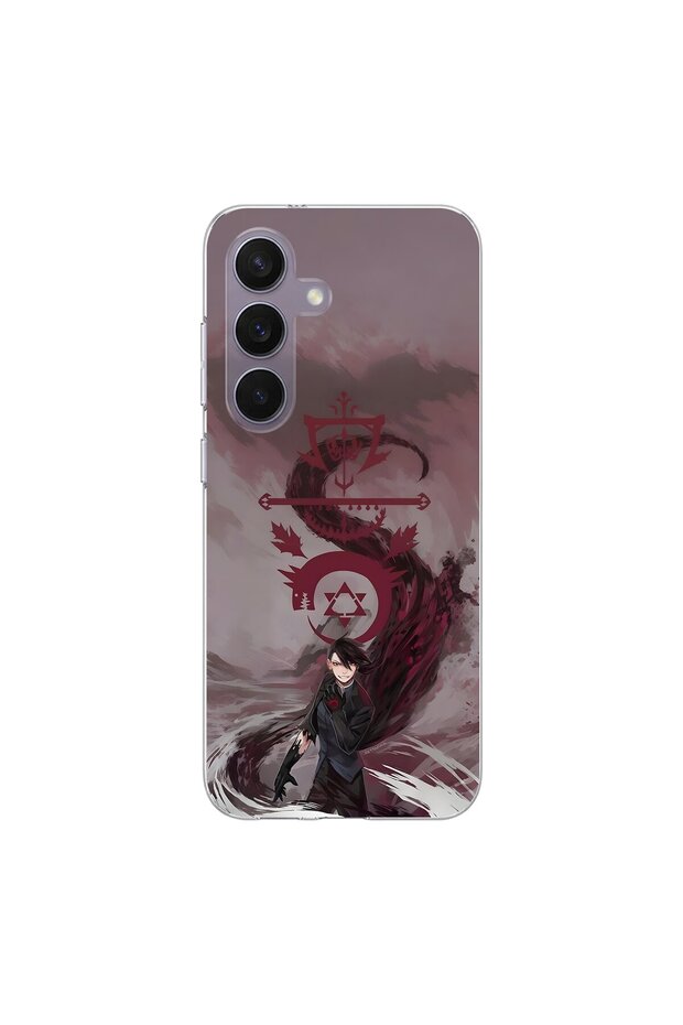 Samsung Galaxy S26 Compatible Anime 6/3 Design Transparent Case