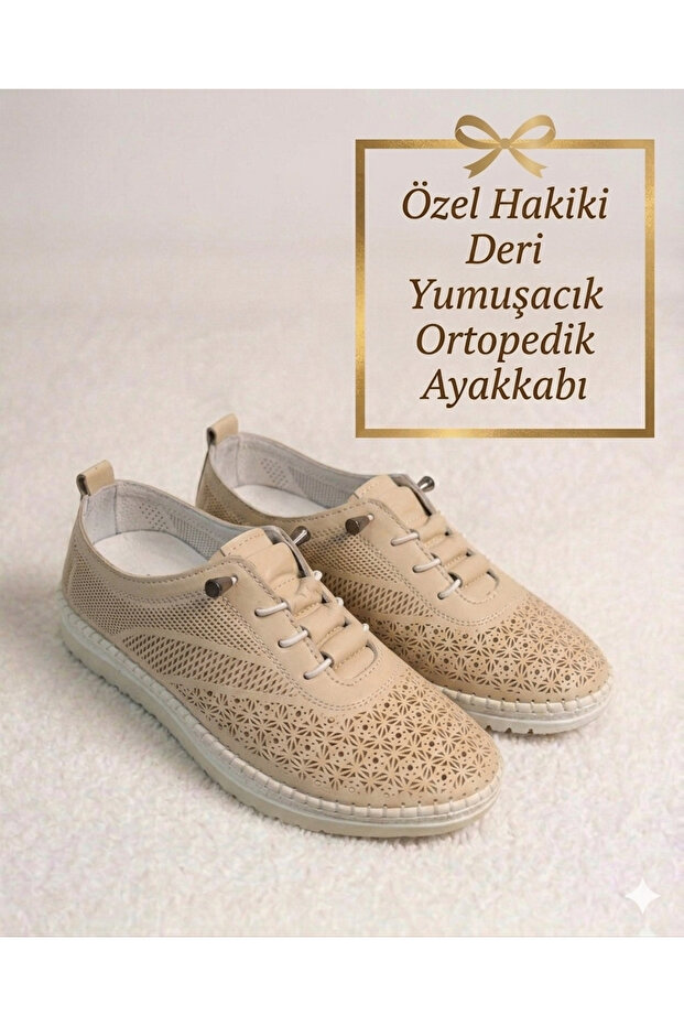 Soft Orthopedic Leather Shoes